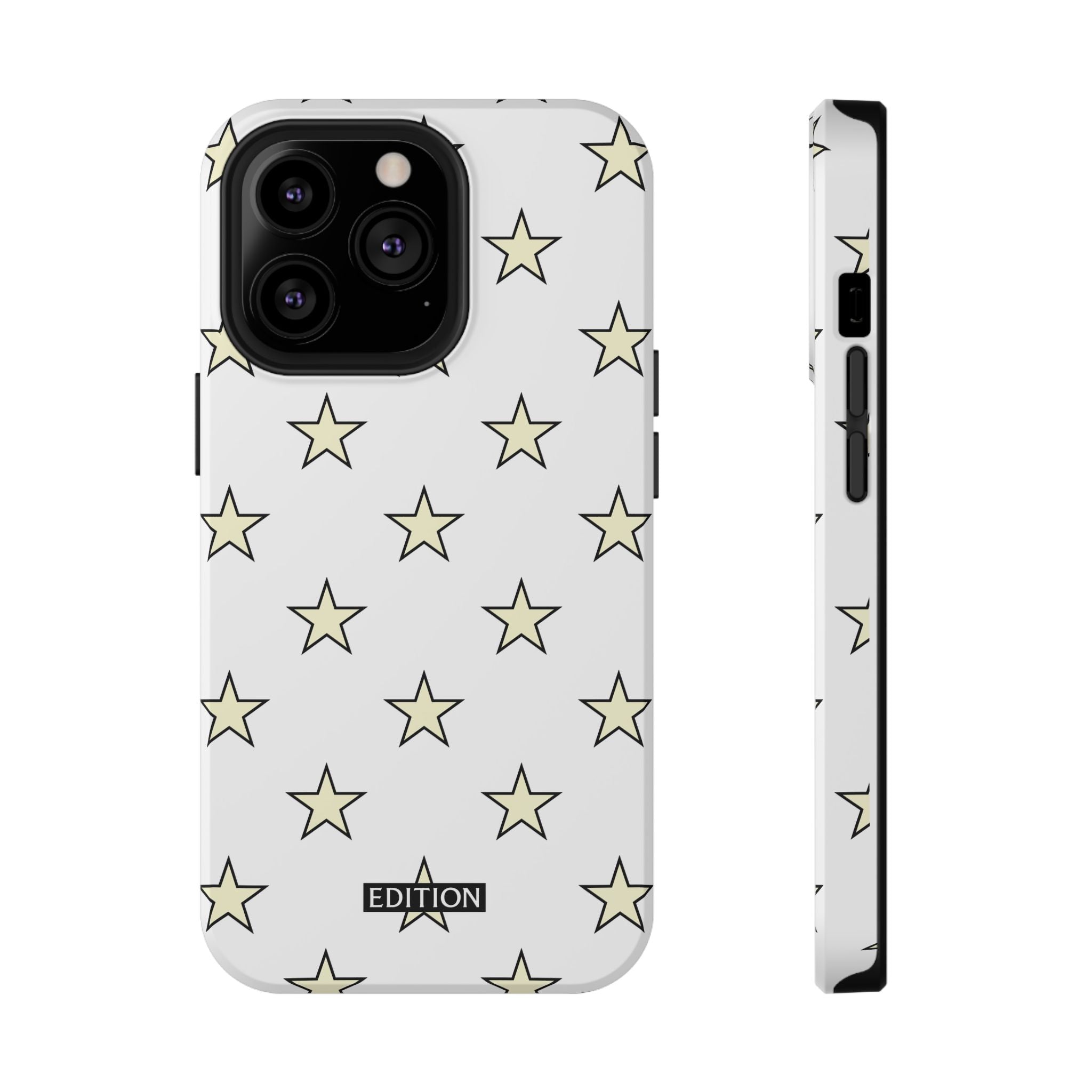 Yellow and White Star Case