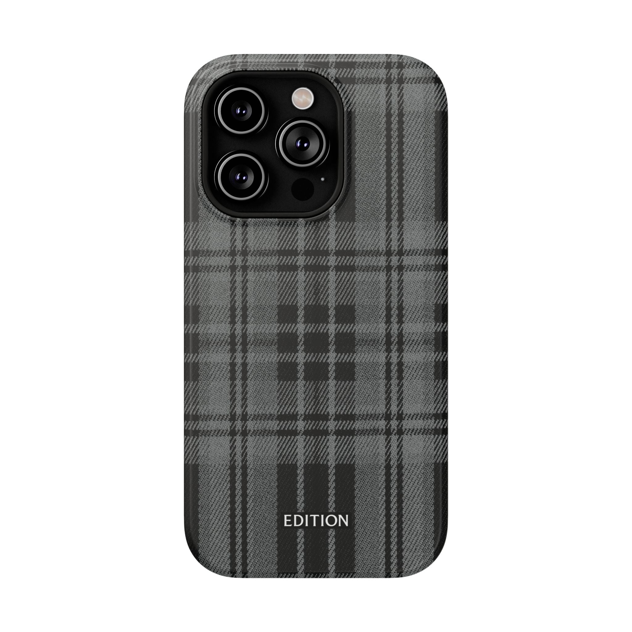 Black Plaid Case
