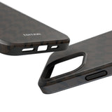 Brown Houndstooth Case