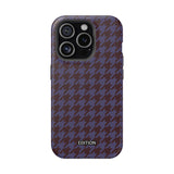 Grape Soda Houndstooth Case