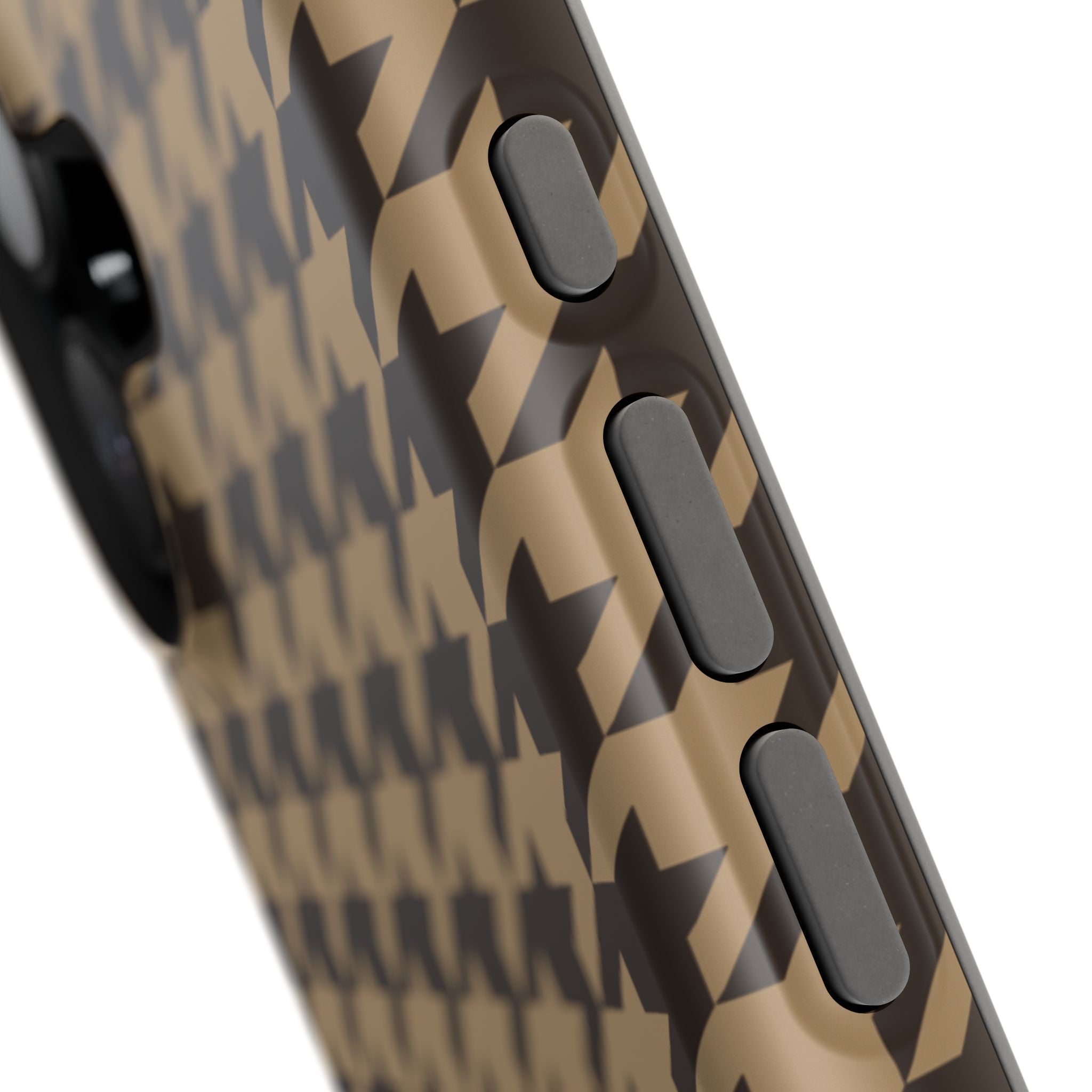 Chocolate Chip Cookie Houndstooth Case