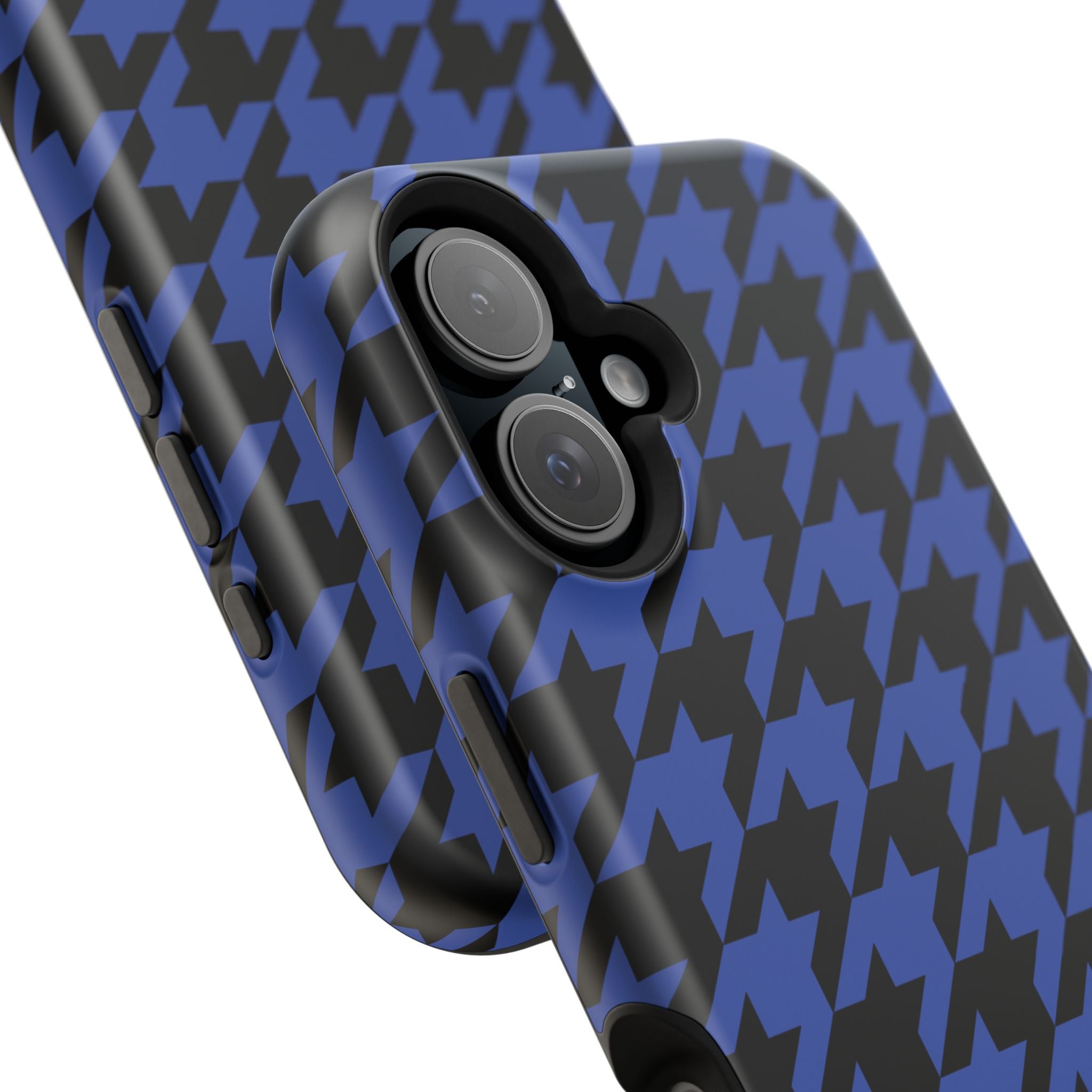Blue Houndstooth Case