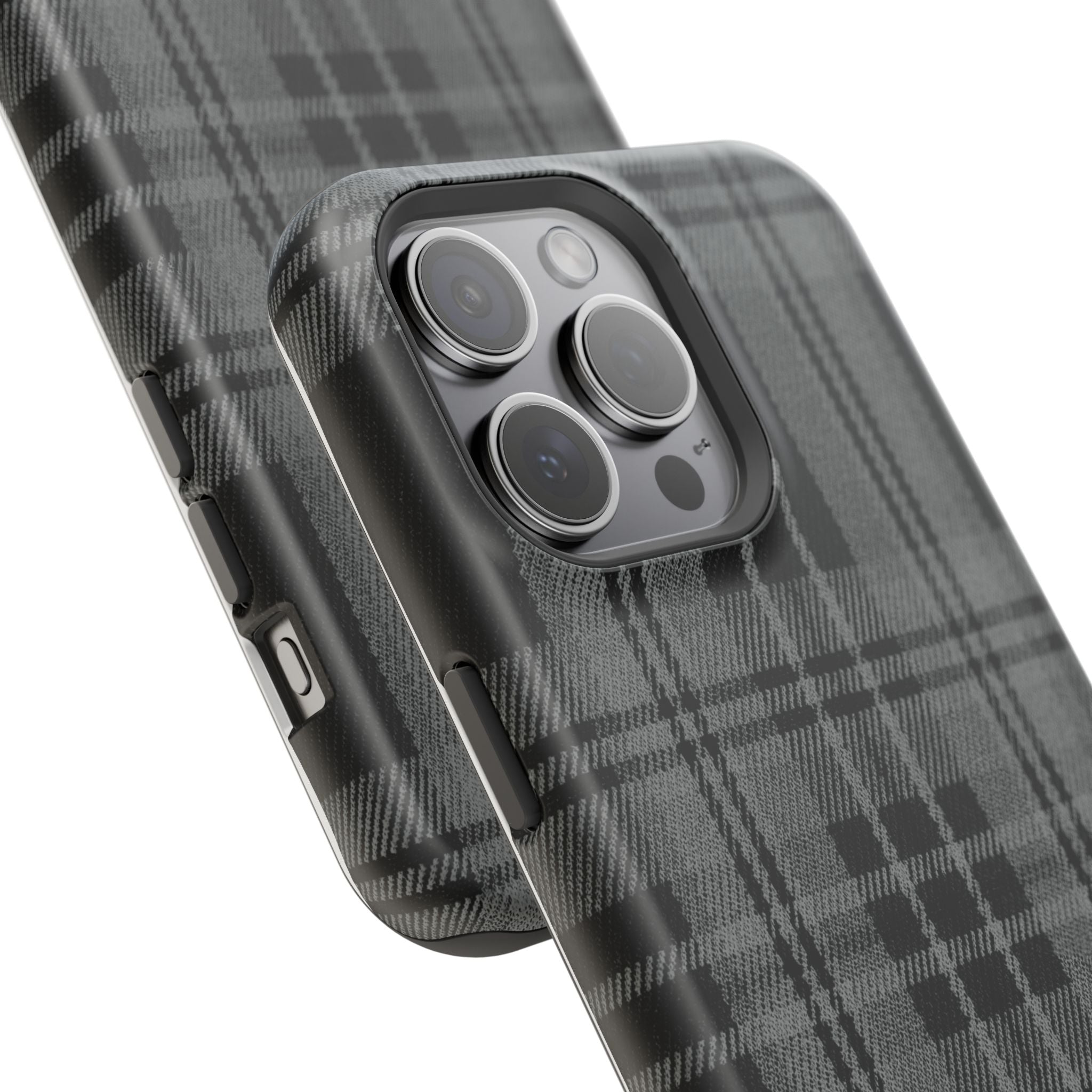 Black Plaid Case