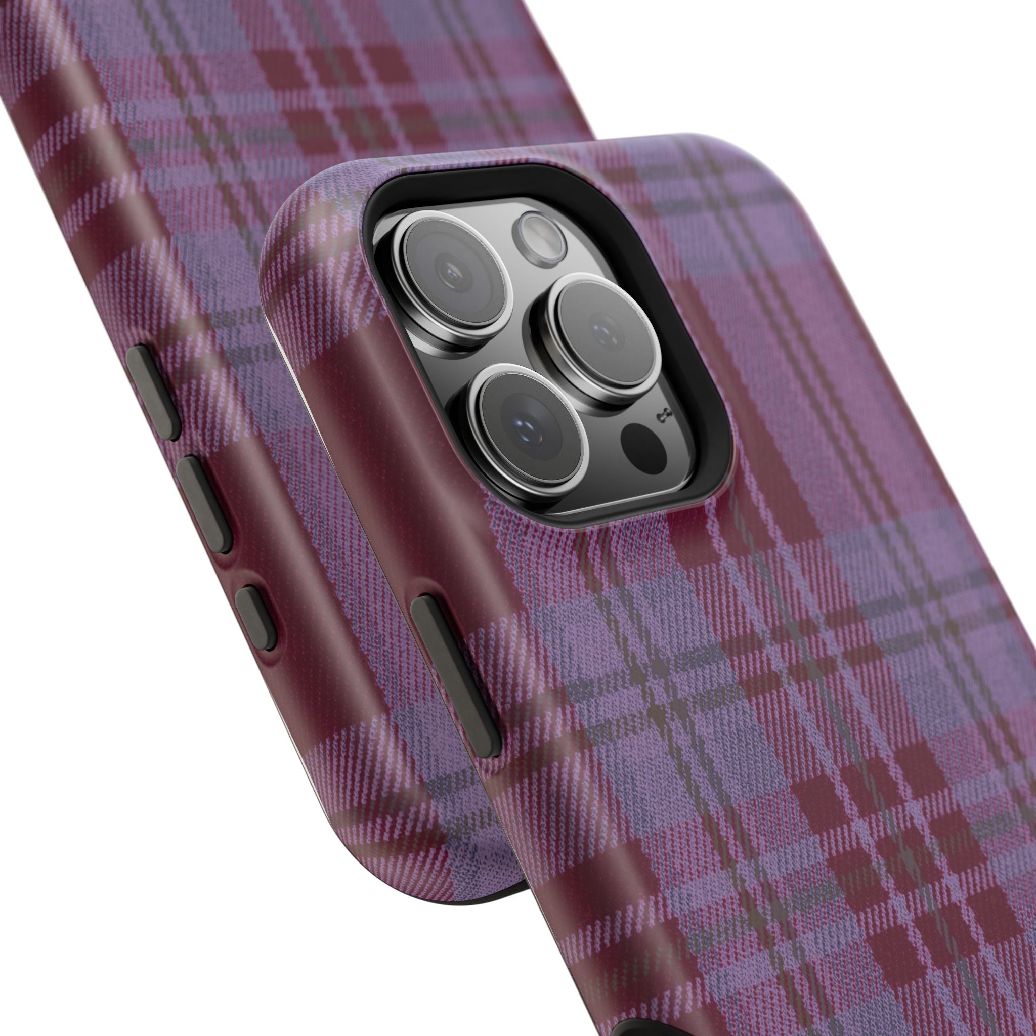 Magenta Plaid Case
