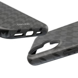 Grey Houndstooth Case