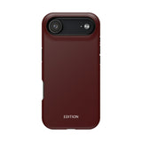Dark Red Solid Case