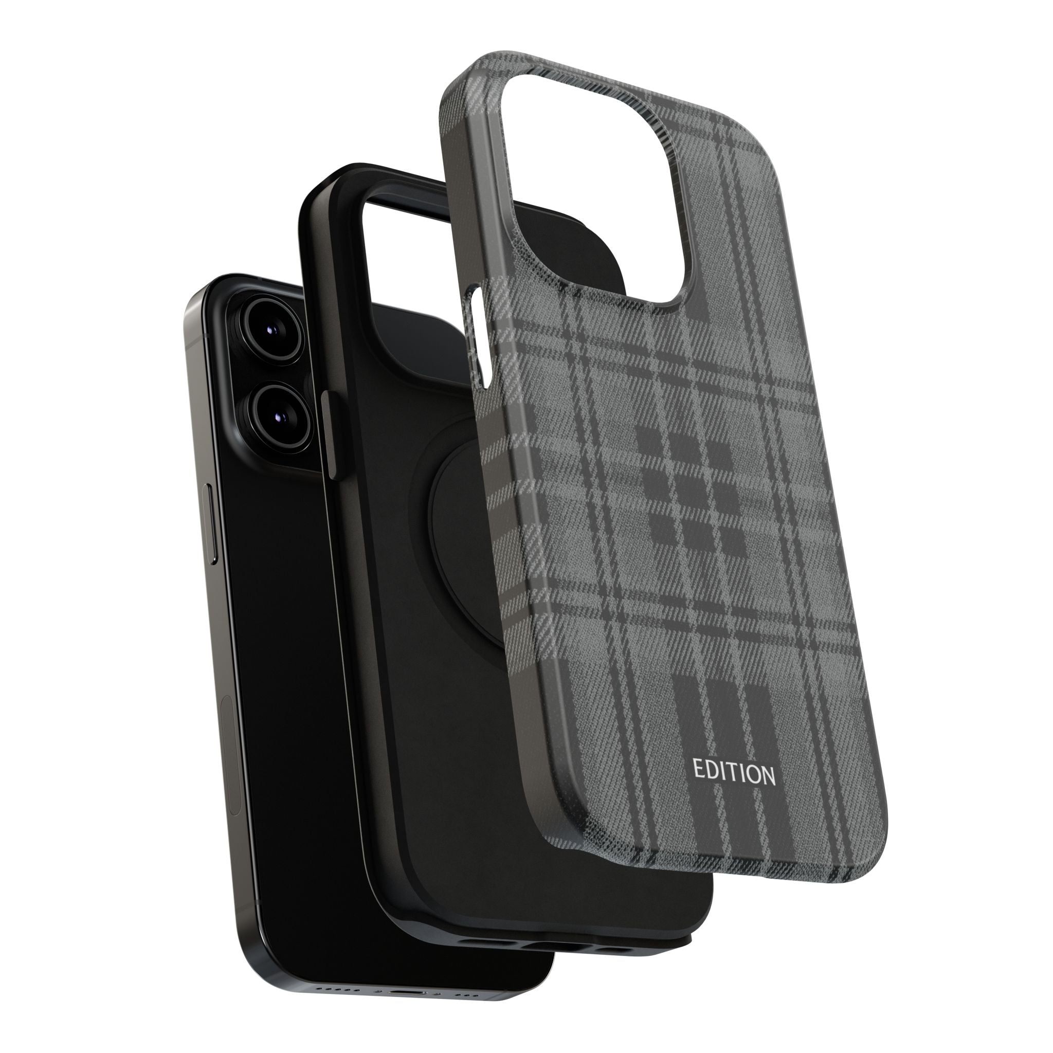 Black Plaid Case
