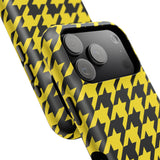 Yellow Houndstooth Case