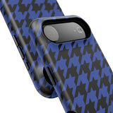 Blue Houndstooth Case