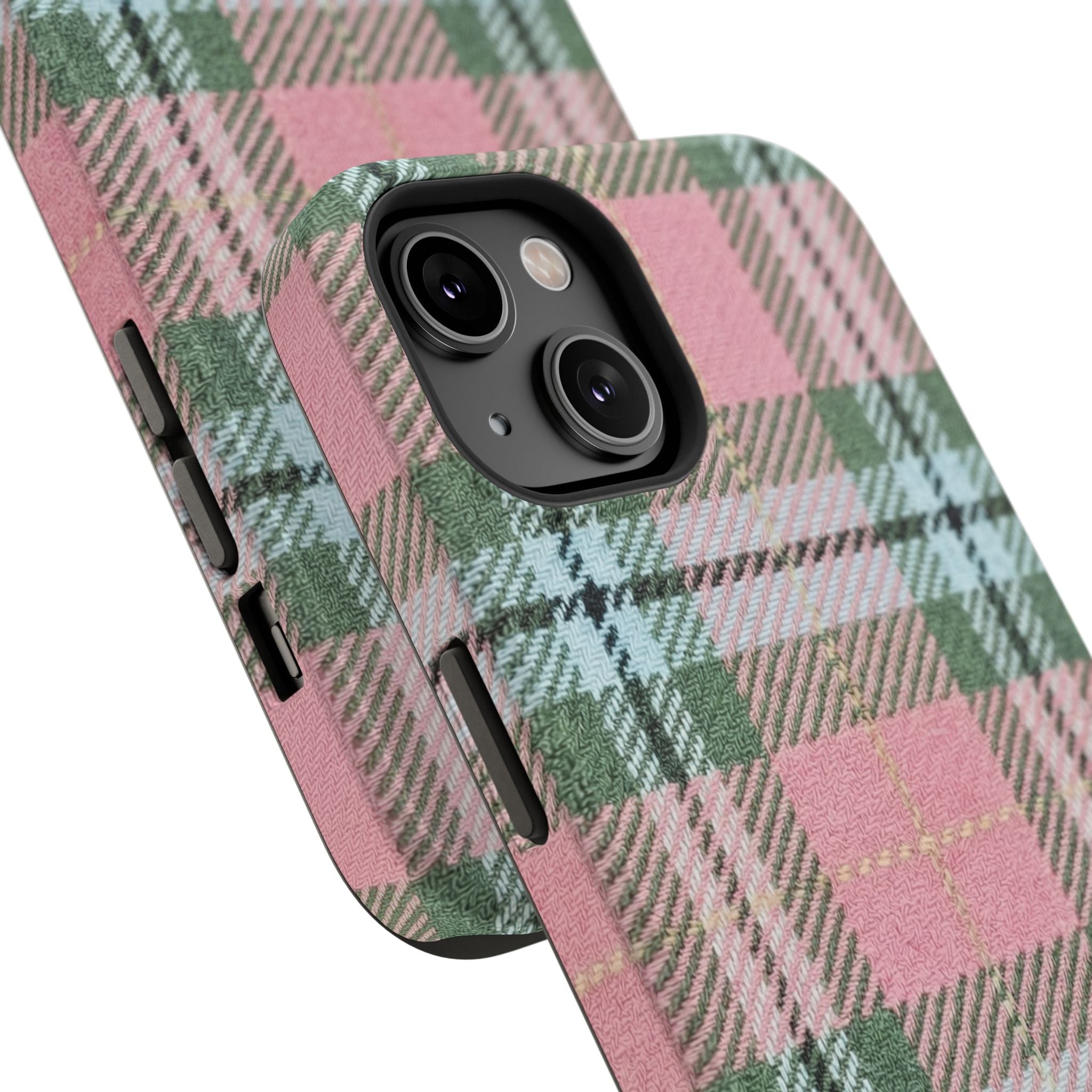 Baby Pink Plaid Case