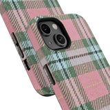 Baby Pink Plaid Case