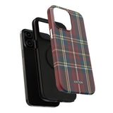 Red Plaid Case