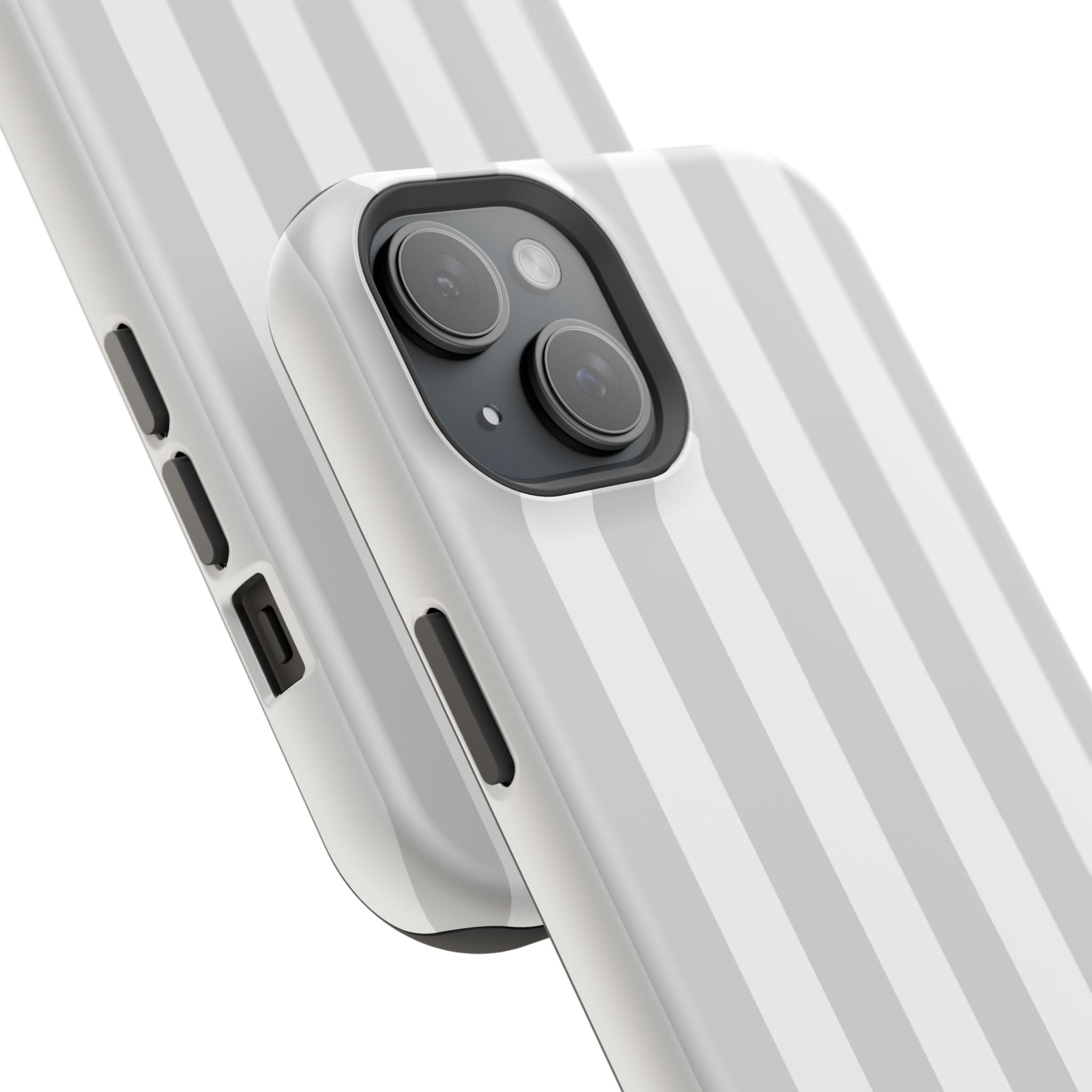Grey Beach Stripe Case