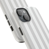 Grey Beach Stripe Case