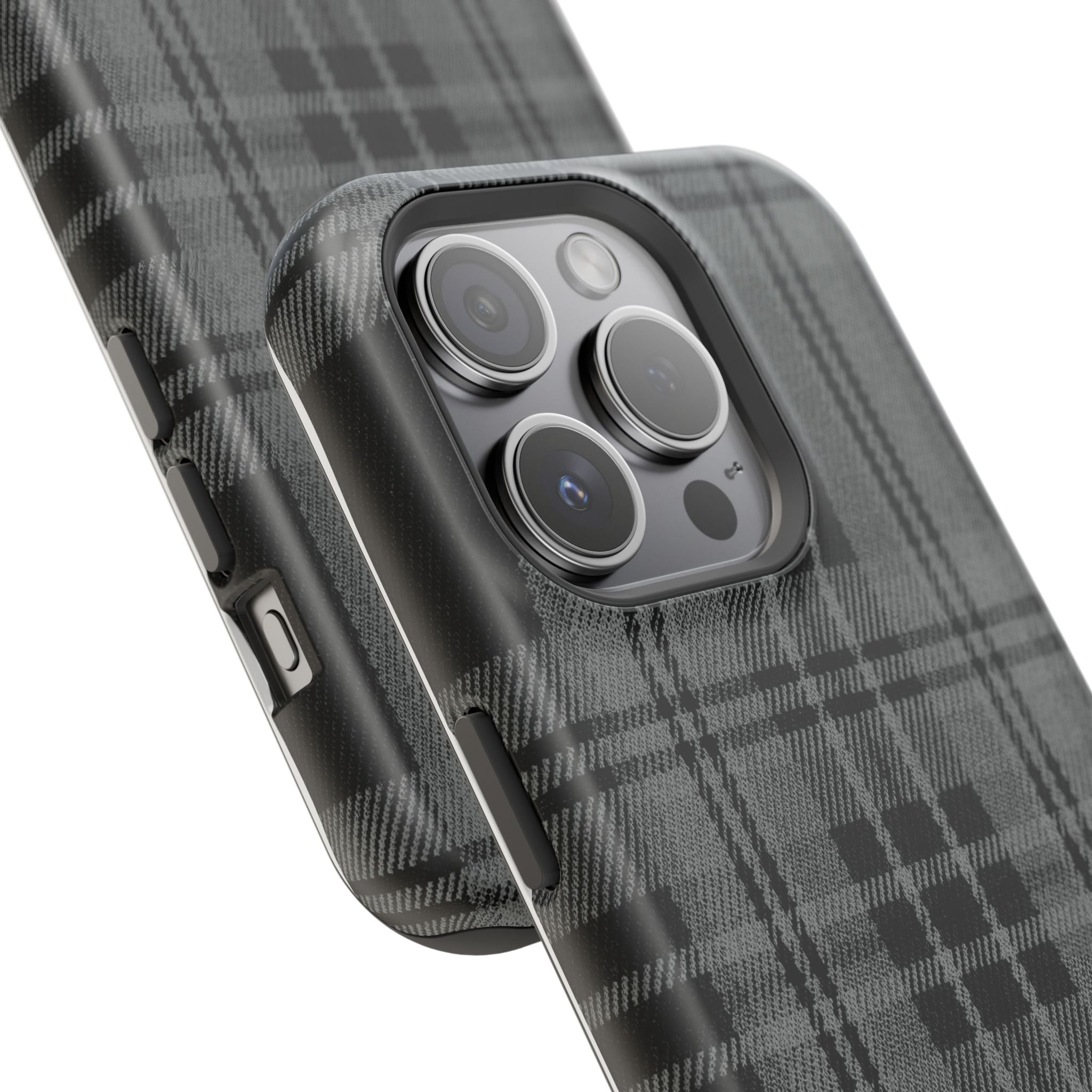 Black Plaid Case