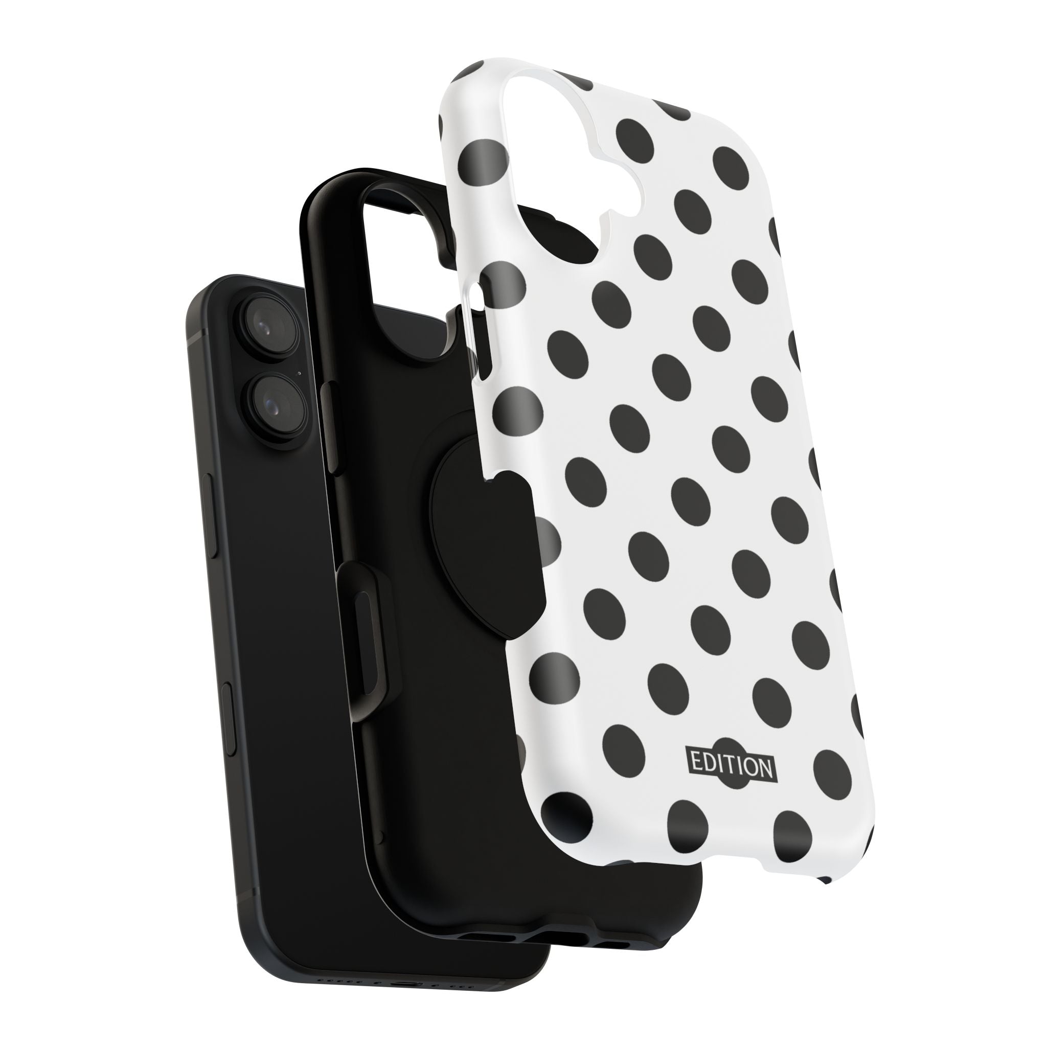 Black and White Polka Dot Case