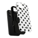 Black and White Polka Dot Case