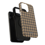 Chocolate Chip Cookie Houndstooth Case