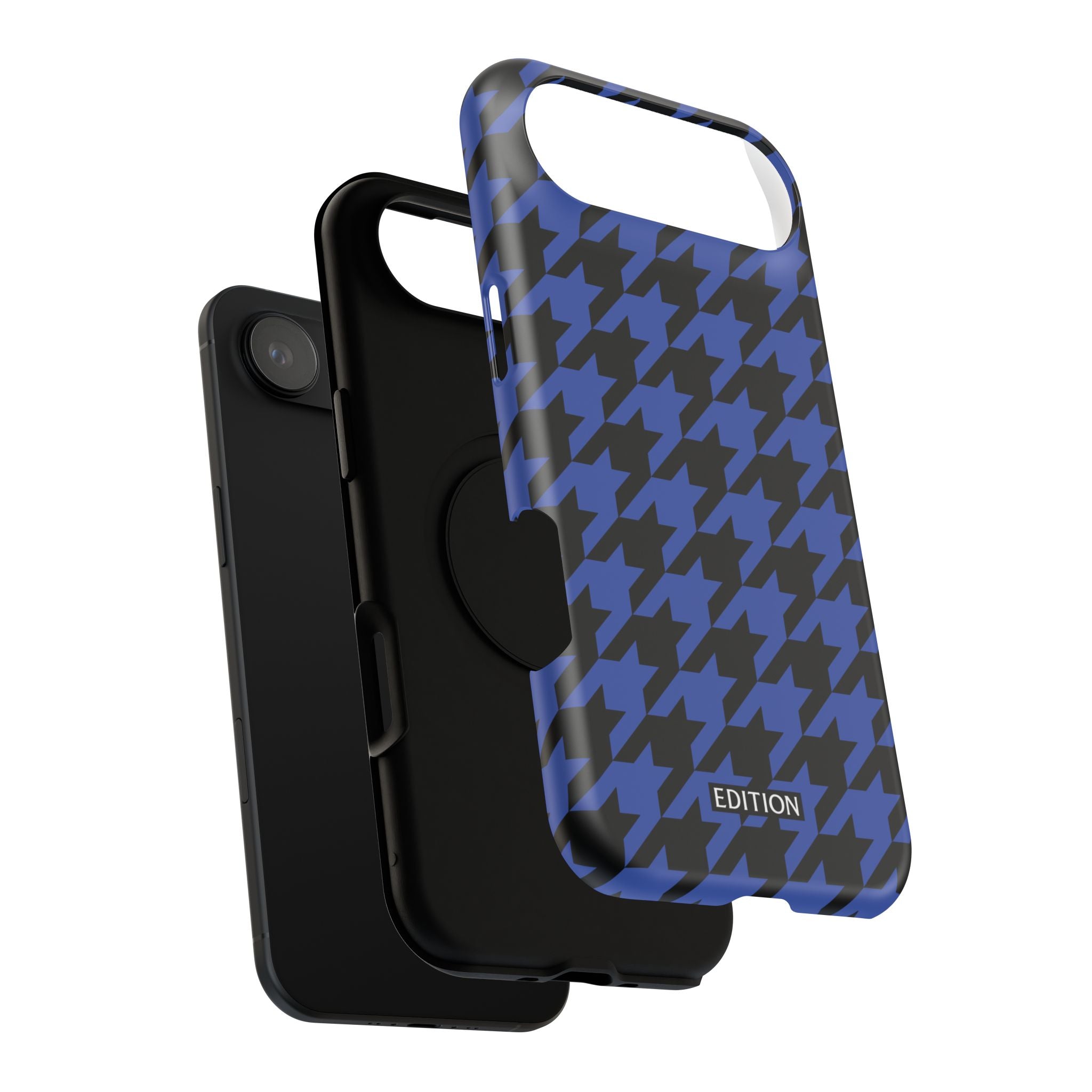 Blue Houndstooth Case