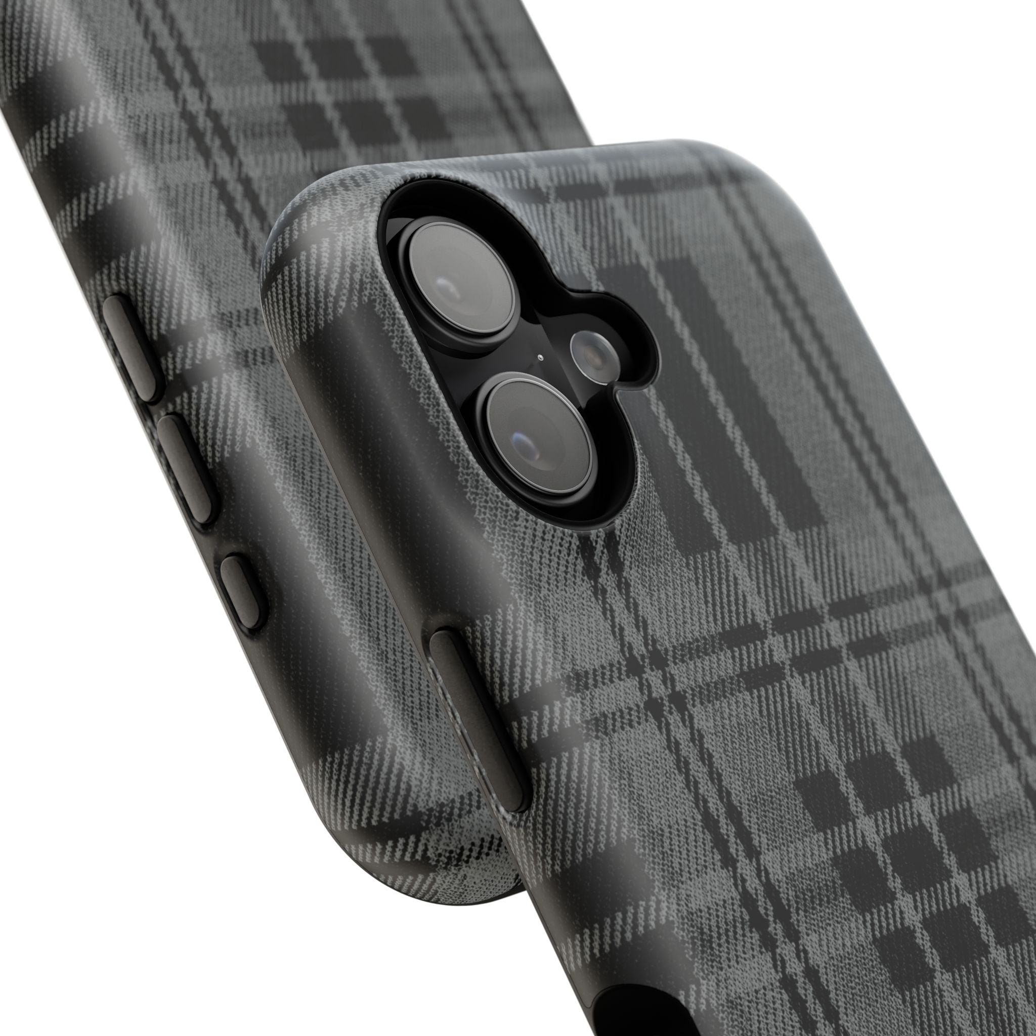 Black Plaid Case