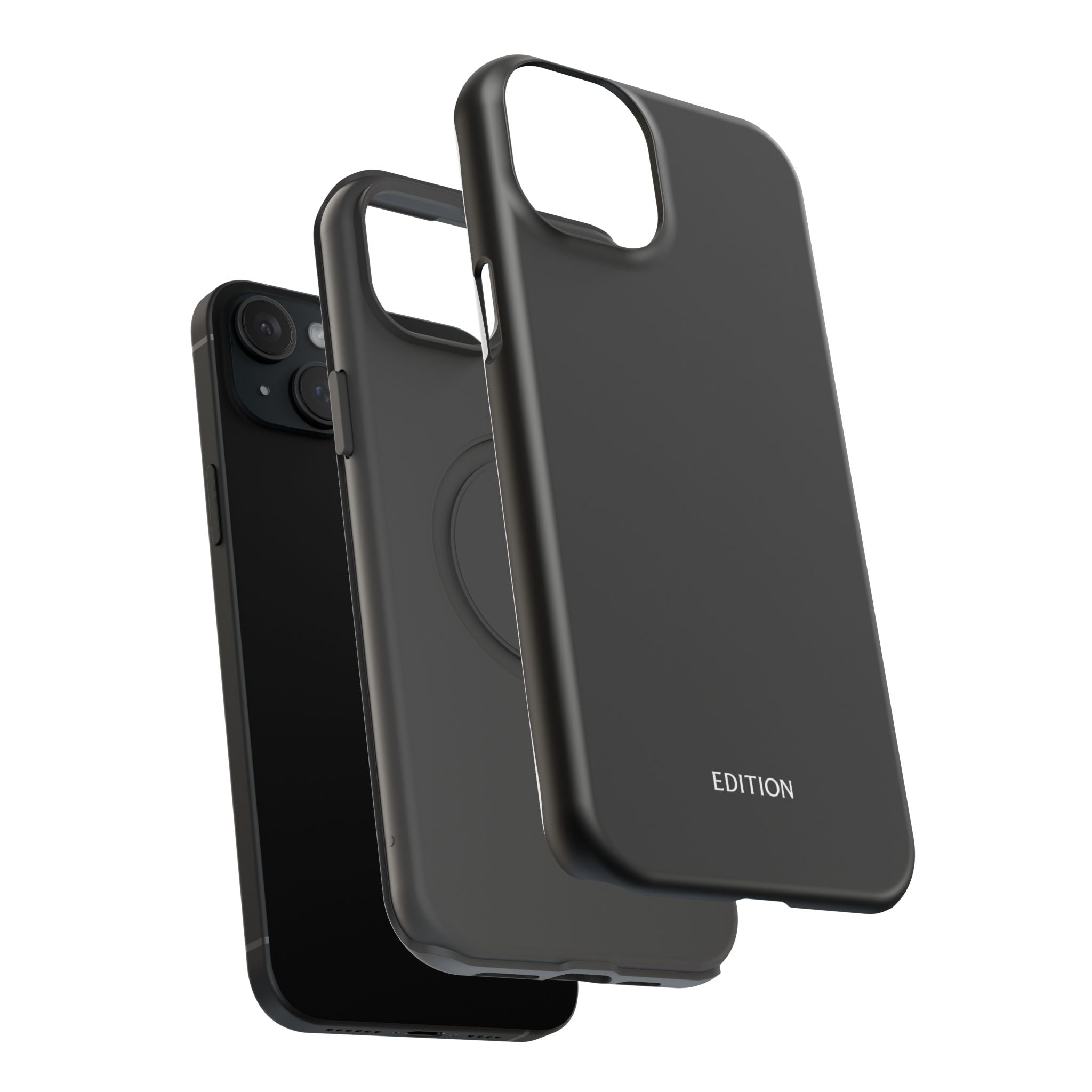 Plain Black Solid Case