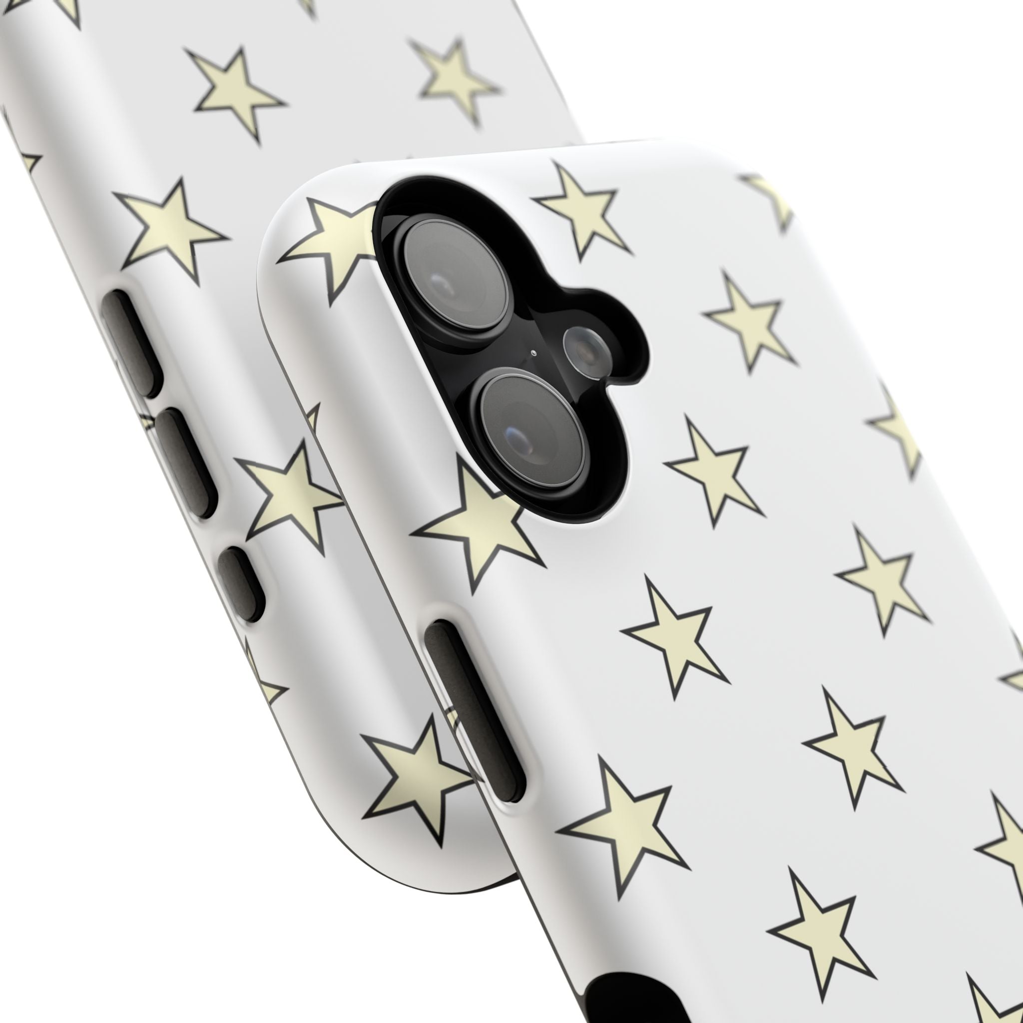 Yellow and White Star Case
