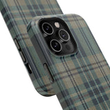 Green and Blue Plaid Case