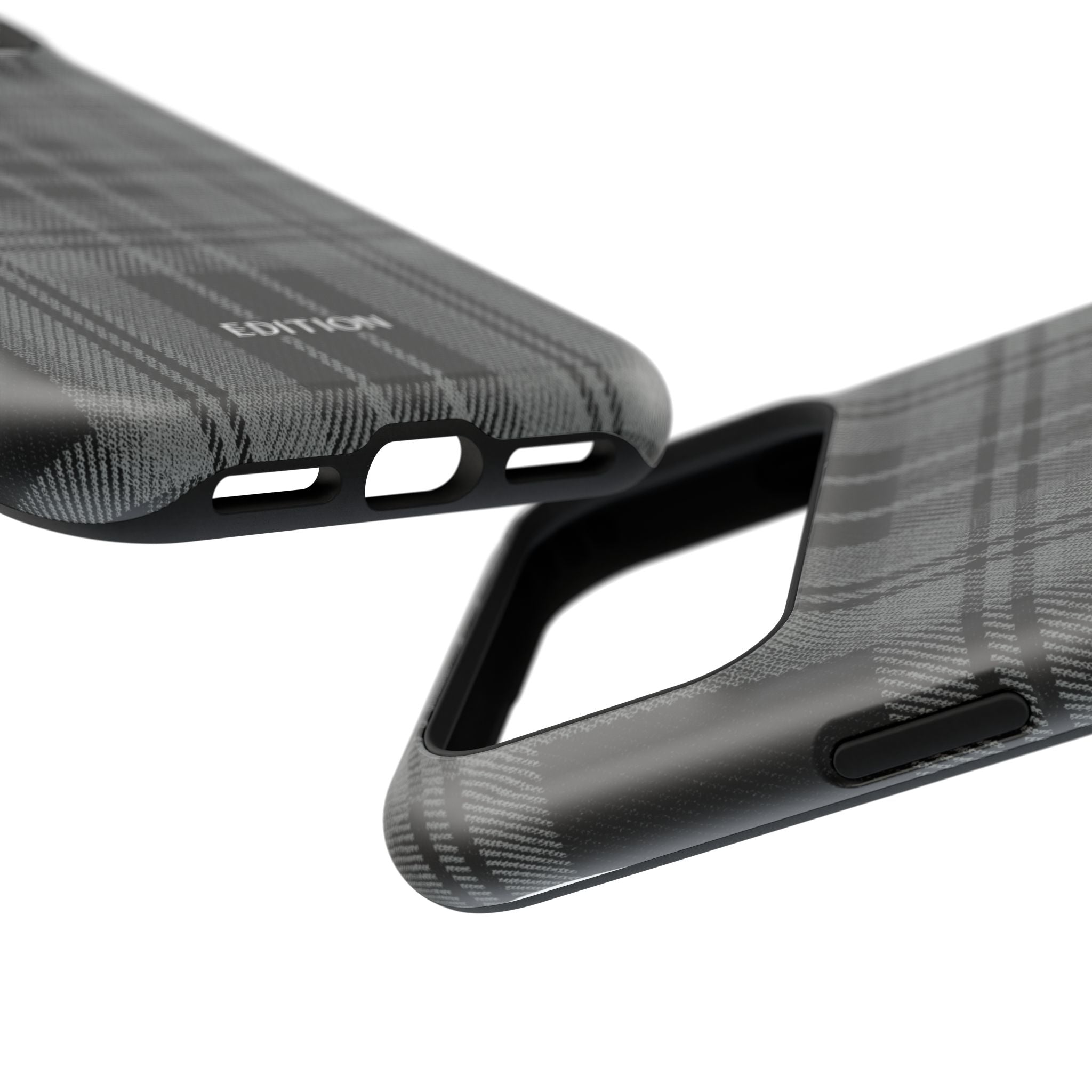 Black Plaid Case