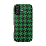 Green Houndstooth Case