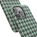 Mint Chip Houndstooth Case