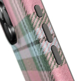 Baby Pink Plaid Case