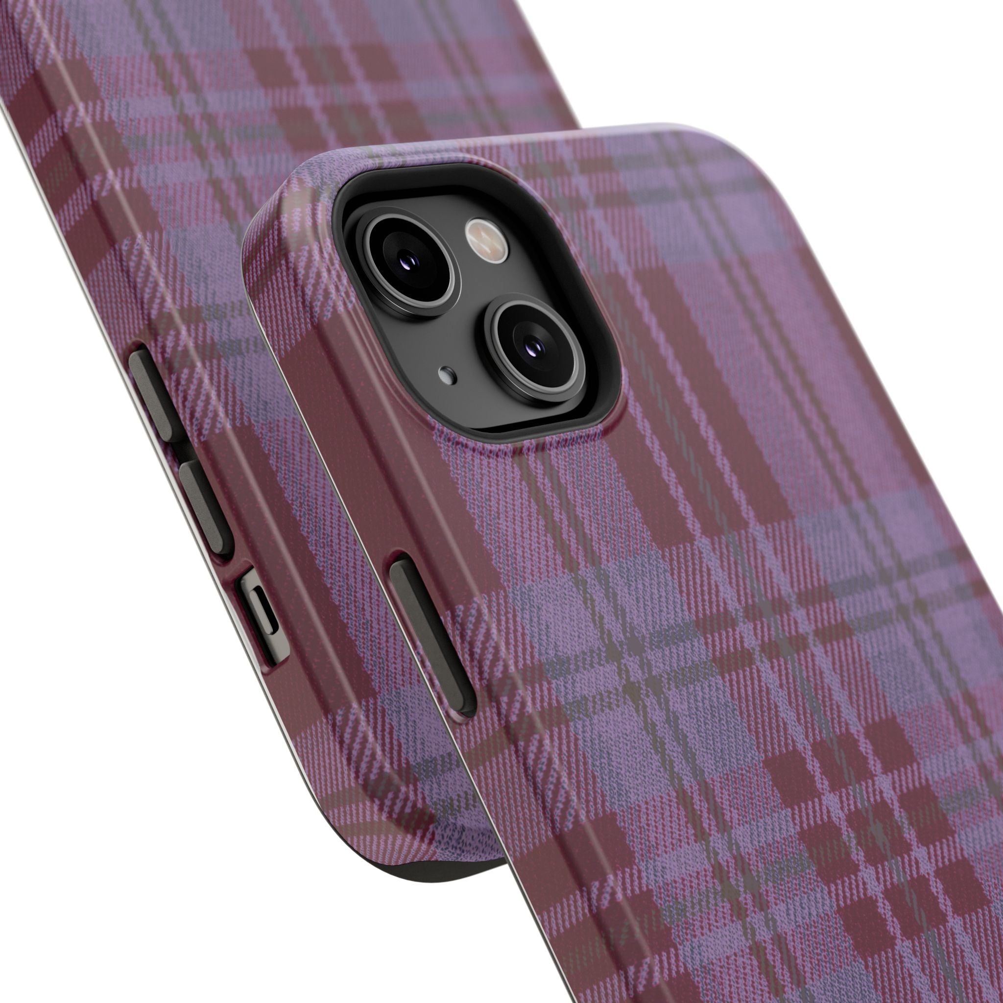 Magenta Plaid Case