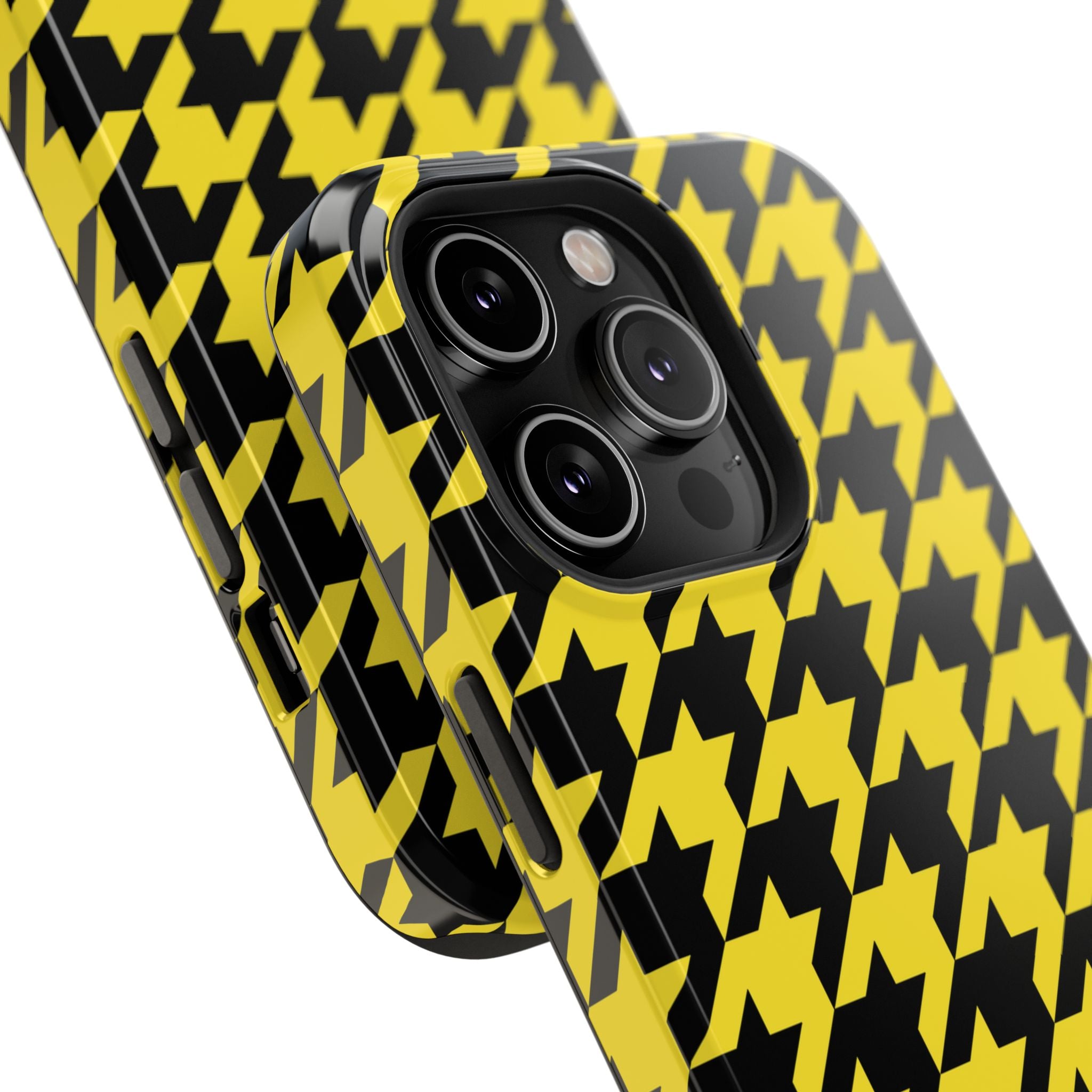 Yellow Houndstooth Case