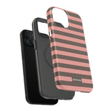 Peach Stripe Case