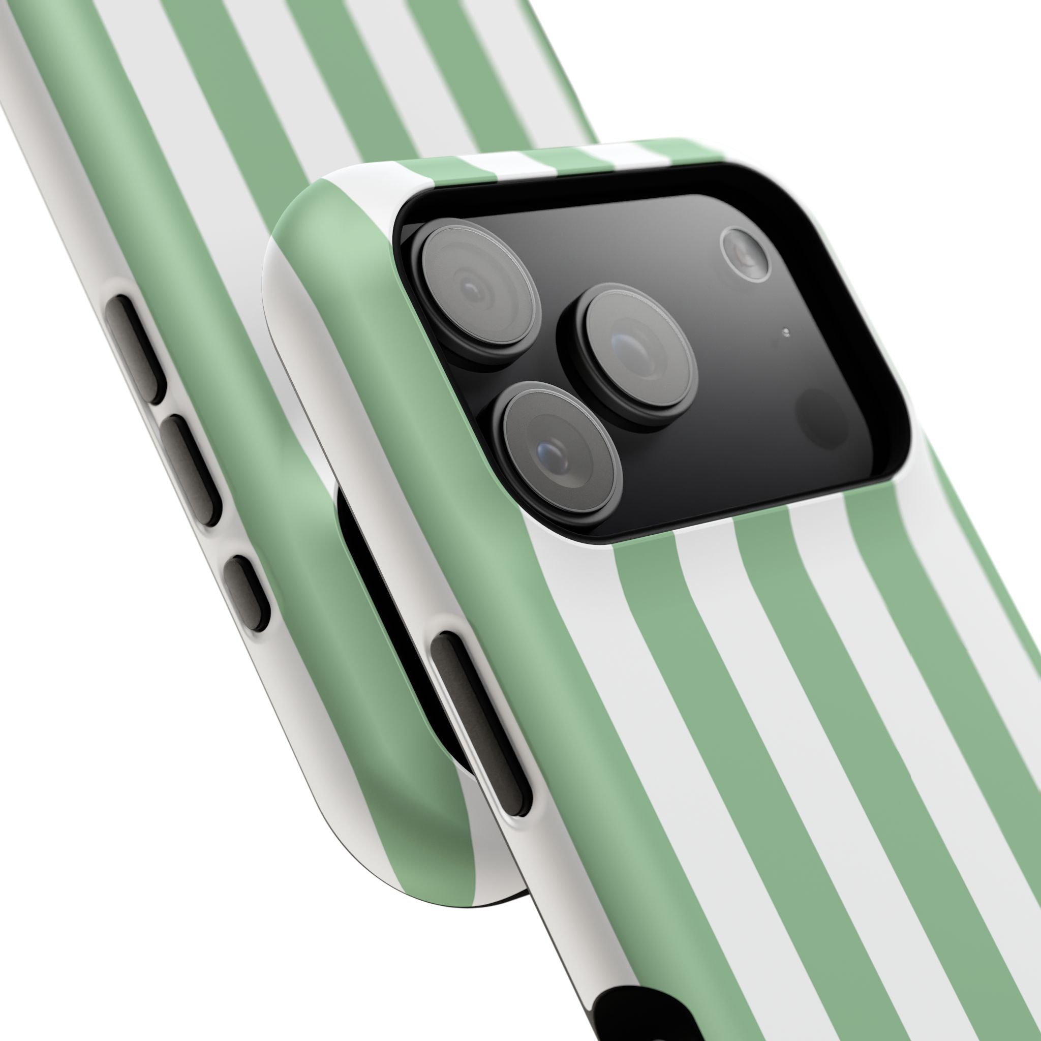 Green Beach Stripe Case