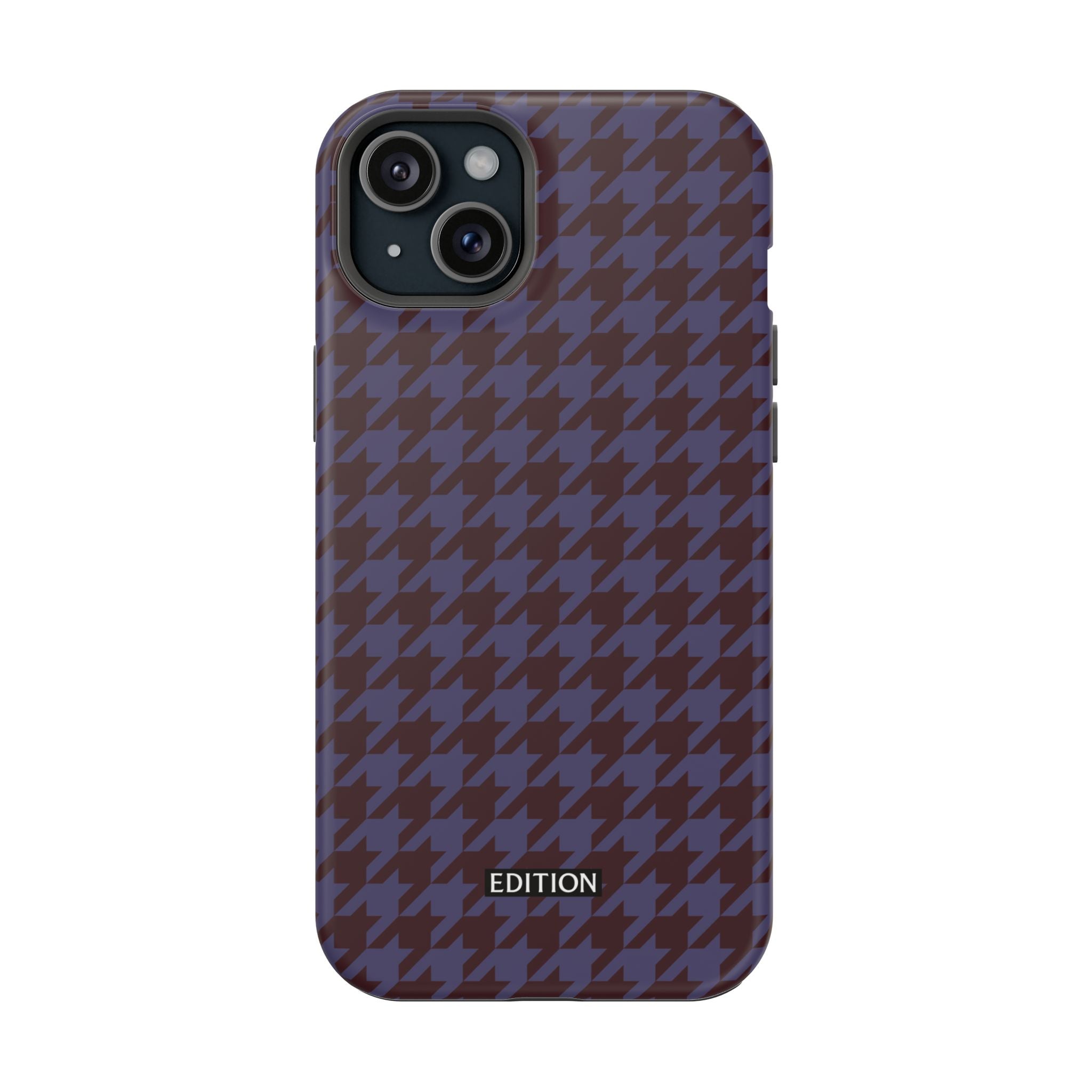 Grape Soda Houndstooth Case