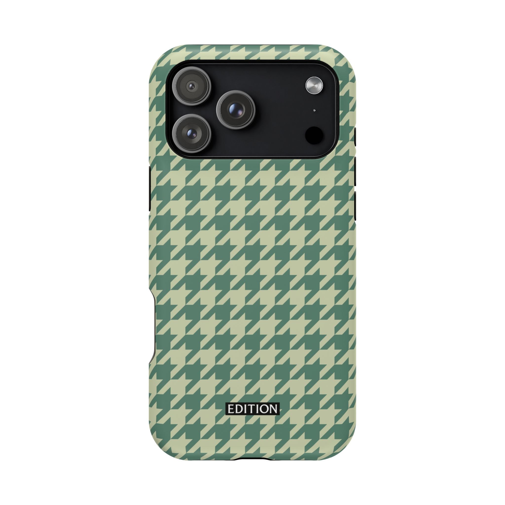 Key Lime Pie Houndstooth Case