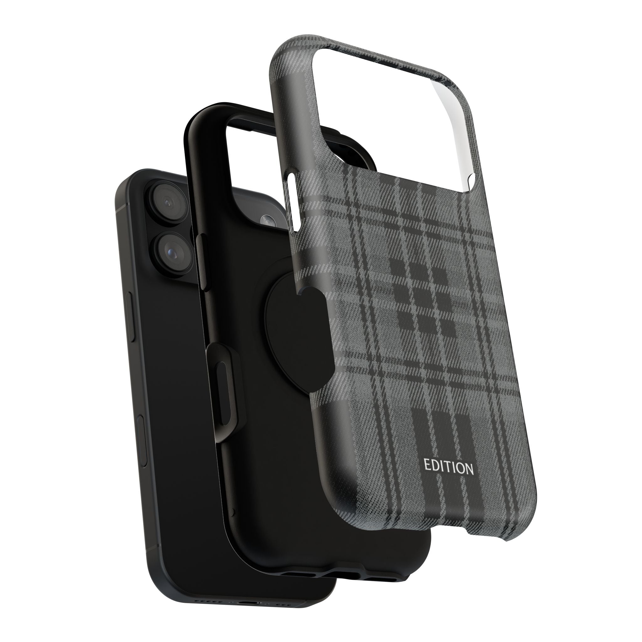 Black Plaid Case