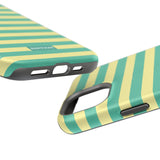 Teal Stripe Case