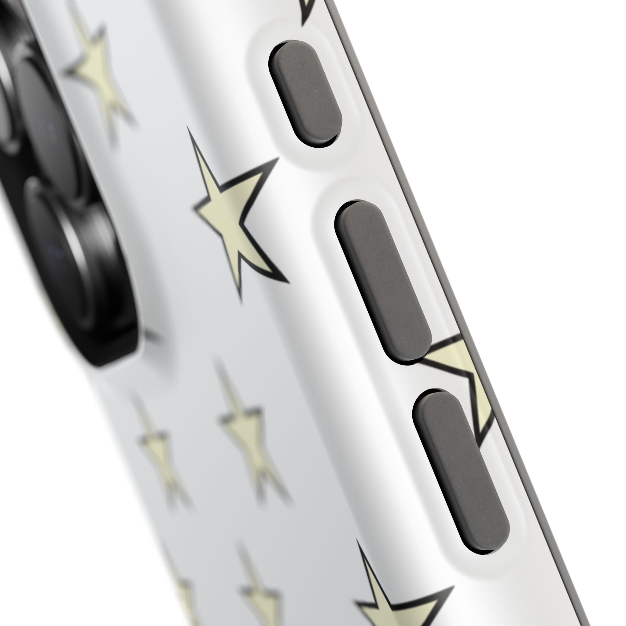 Yellow and White Star Case