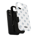 Blue and White Star Case