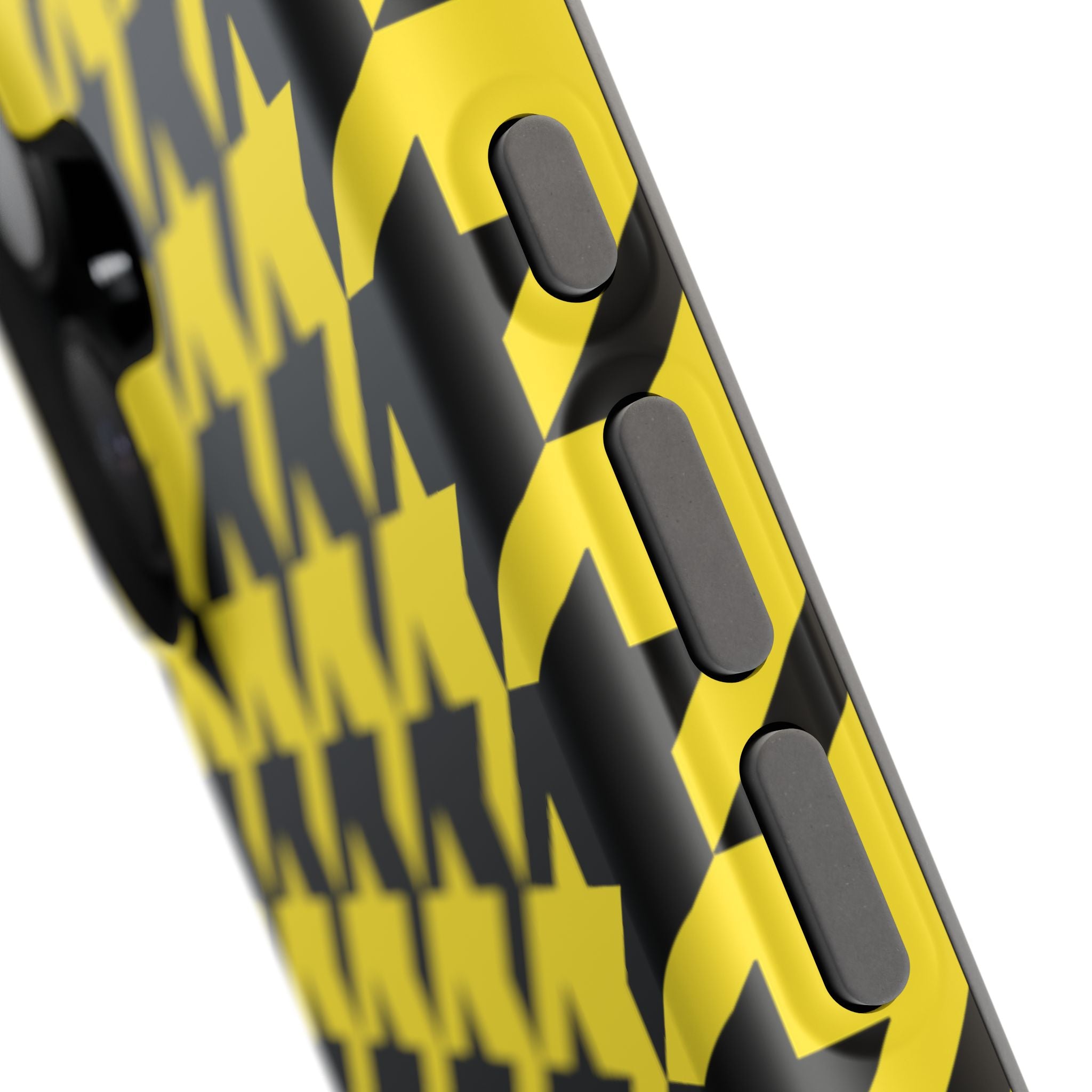 Yellow Houndstooth Case