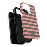 Peach Stripe Case