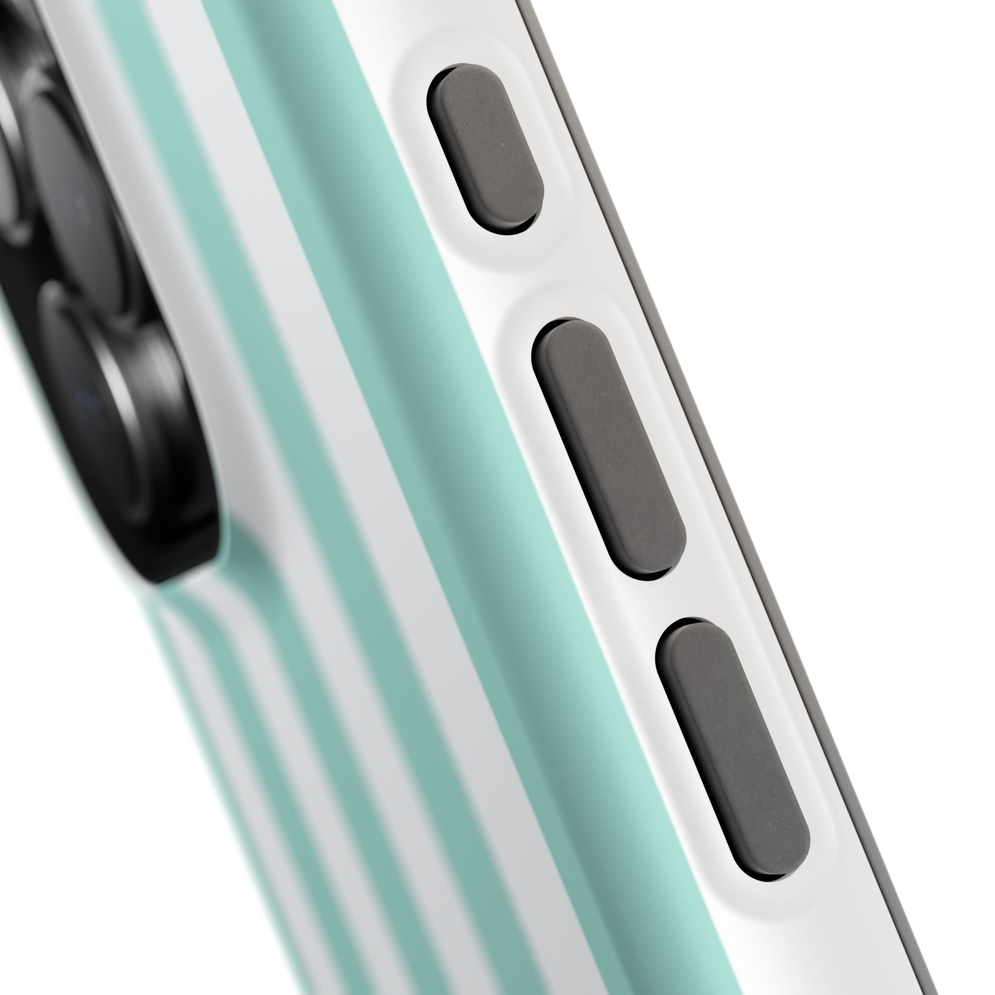 Teal Beach Stripe Case
