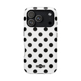 Black and White Polka Dot Case
