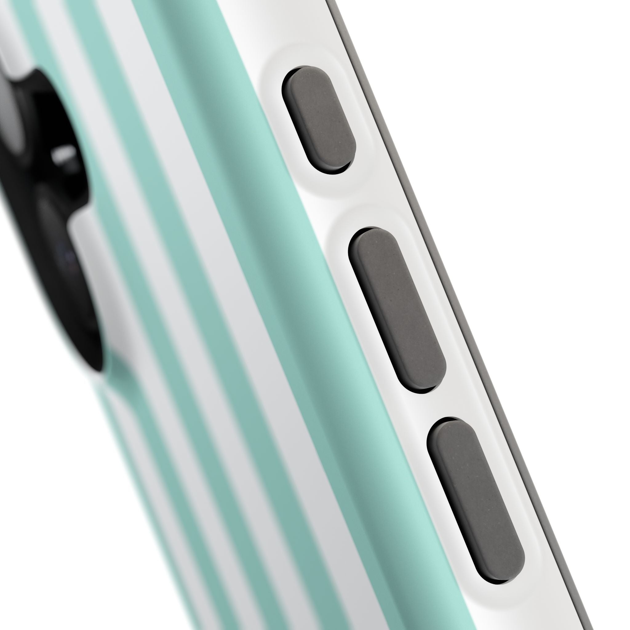 Teal Beach Stripe Case