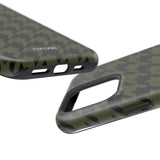 Army Green Houndstooth Case