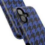 Blue Houndstooth Case