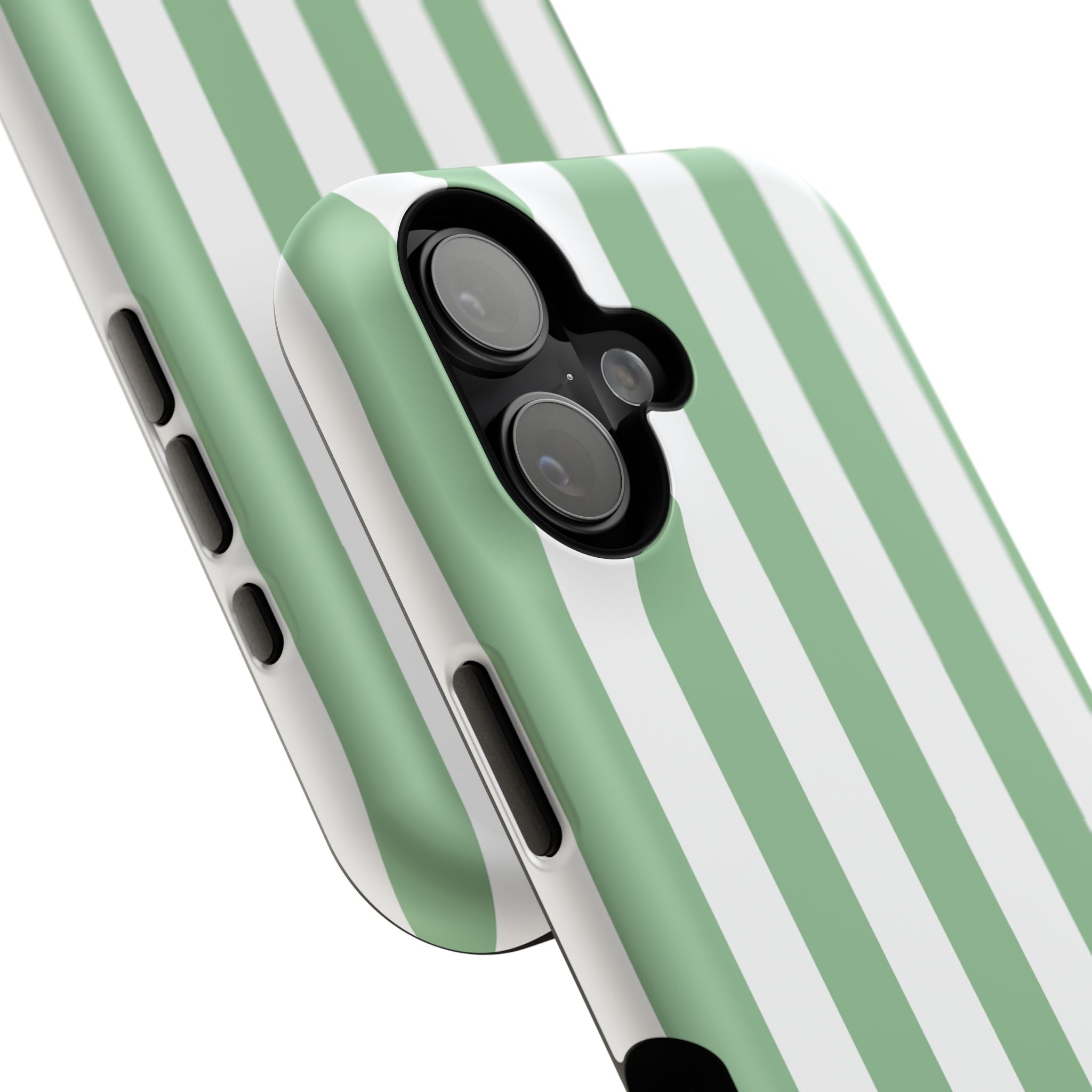 Green Beach Stripe Case