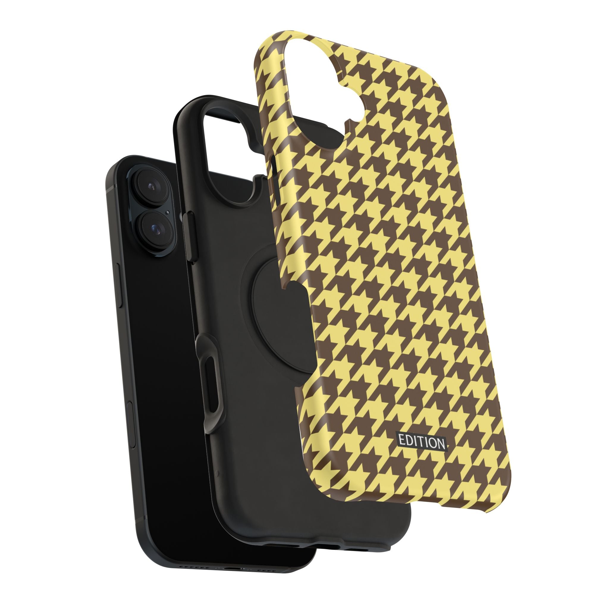 Banana Split Houndstooth Case